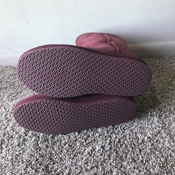 LL.Bean Red Suede Boots Size 8 Medium - Picture 3 of 8